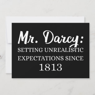 Mr. Darcy: Unrealistische Erwartungen seit 1813 II Karte