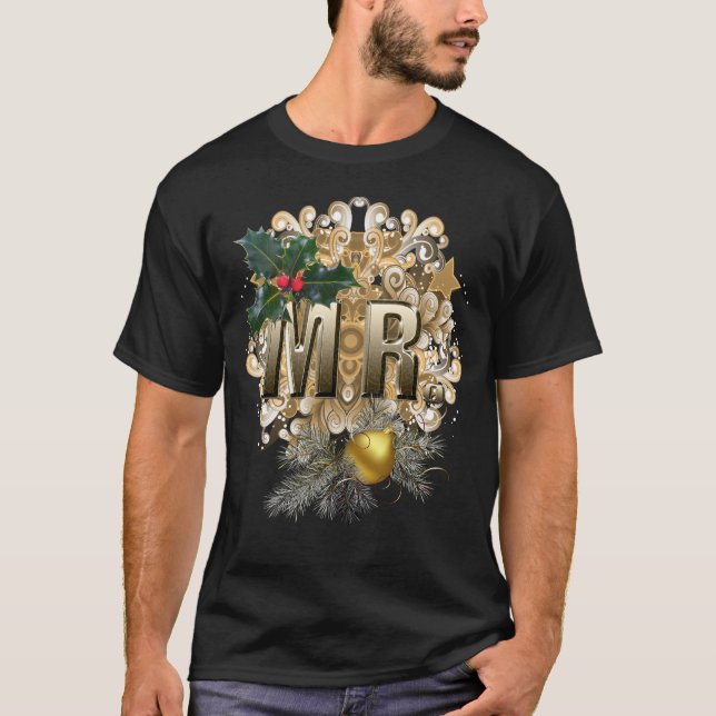 MR.Erste Weihnachten T-Shirt (Vorderseite)