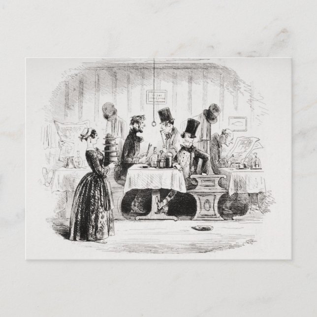 Mr. Guppy's Unterhaltung Postkarte (Vorderseite)