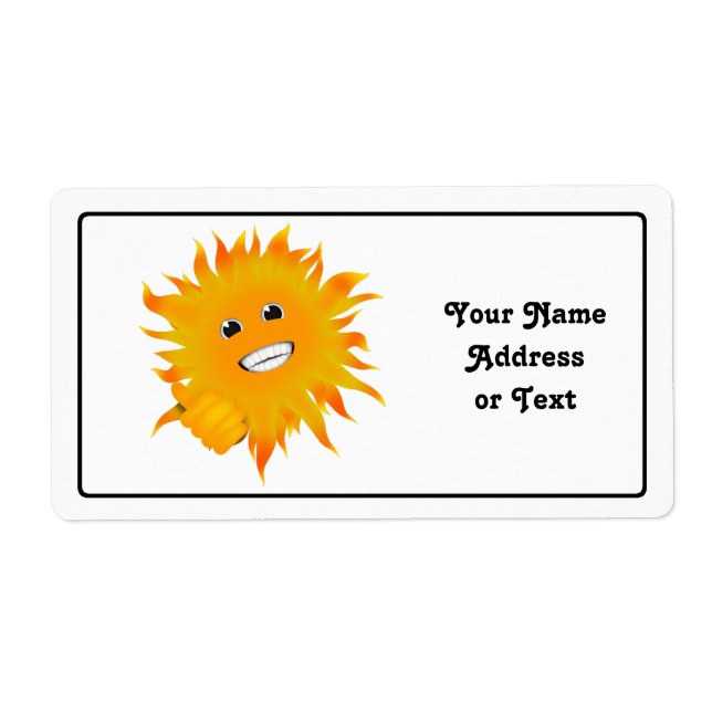 Mr Happy Sunshine - Daumen hoch (Vorne)