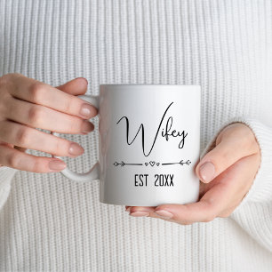 Mr Hubby Wifey Newlywed couples Wedding Tasse