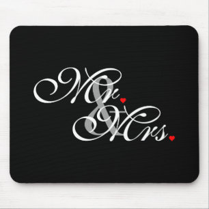 Mr. Husband und Mrs. Husband Ehefrau Seine neuen W Mousepad