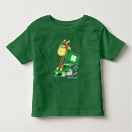 Mr. Lucky. Funny Giraffe St.Patrick's Day Baby T-shirt