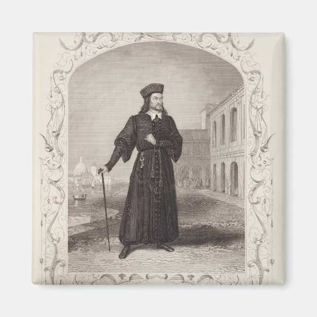 Mr Macready as Shylock, Act I Scene 3, in 'The Mer Magnet (Vorne)