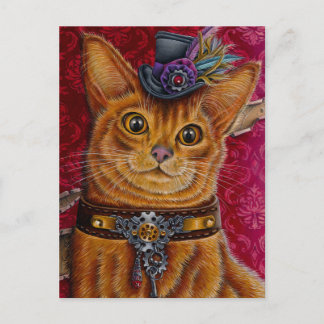 "Mr. Meowington" Postkarte