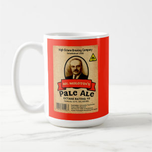 Mr. Molotovs Pale Ale Etikett Kaffeetasse