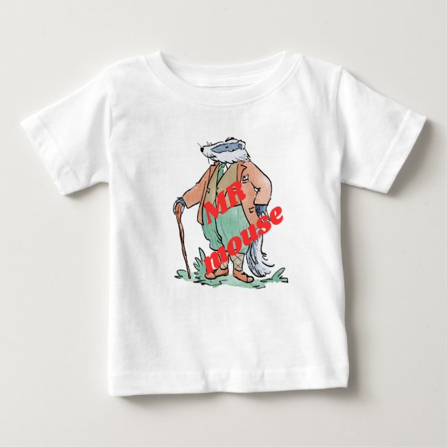  Mr. Mouse – The Gentle Little Explorer Baby T-shirt (Vorderseite)
