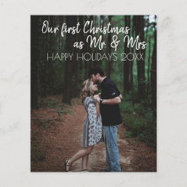 Mr. & Mrs. Erste Weihnachtsferien Budget Flyer