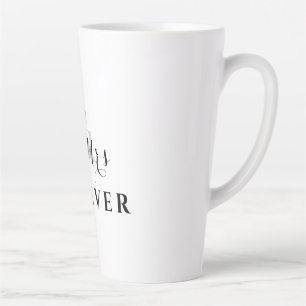 Mr & Mrs Forever Romantic Latte Tasse