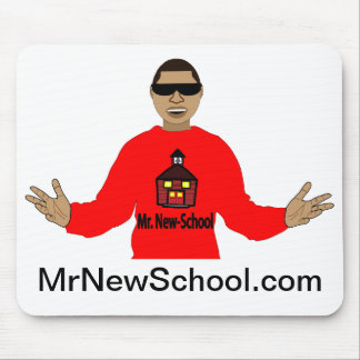 Mr New-School Mouse Pad Mousepad