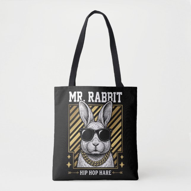 Mr Rabbit Hip Hop Hare Tote (Vorderseite)