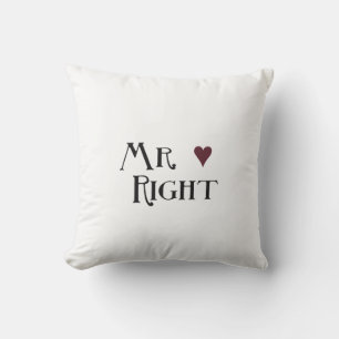 Mr. right kissen