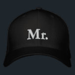 Mr. Schwarz-Weiß Moderne eleganten Chic Bestickte Baseballkappe<br><div class="desc">Mr. Schwarz-Weiß modernen eleganten Chic bestickt Baseball Cap. Verfügbar in vielen Farben und Optionen</div>
