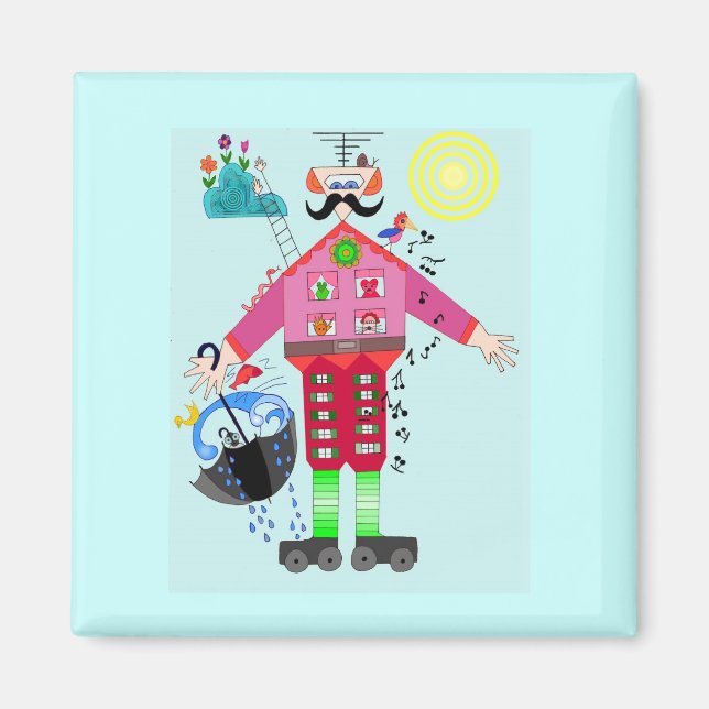 Mr. Shelter Magnet (Vorne)