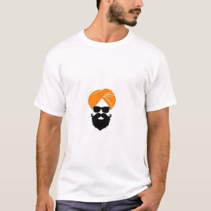 Mr Singh tshirt Sardari look