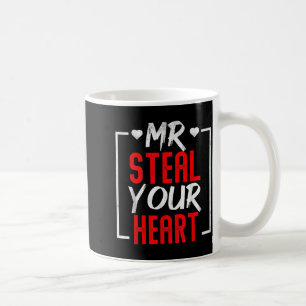 Mr. Steal Your Heart Valentinstag Männer Jungen  Kaffeetasse