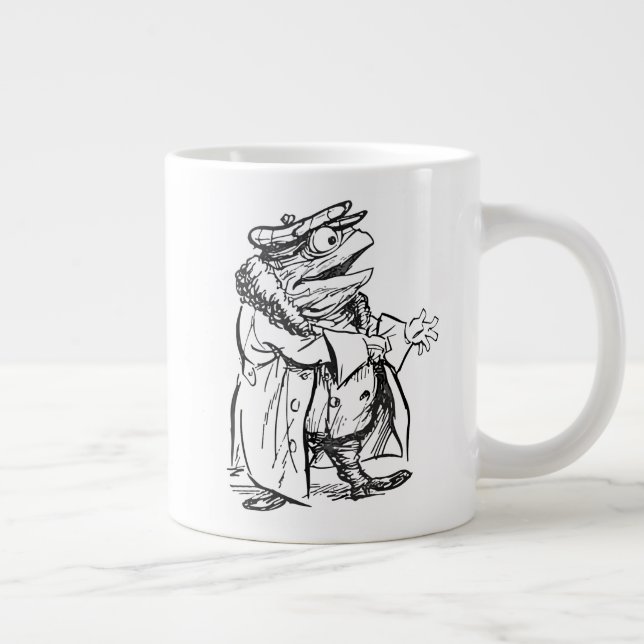 Mr. Toad Prepares for Ride - Wind In the Willows Jumbo-Tasse (Rechts)