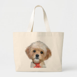 Mr.TW das Cavapoo Jumbo Stoffbeutel