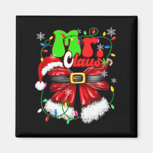 Mr. und Mrs. Claus Couples Niedlich Santa Christma Magnet