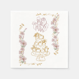 mr und mrs serviette