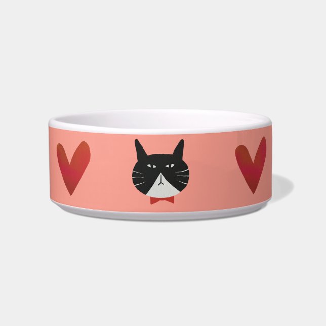 Mr. Valentine the Cat Napf (Vorderseite)