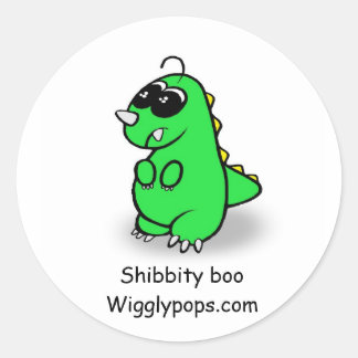 Mr.wigglypops Shibity Boo Aufkleber