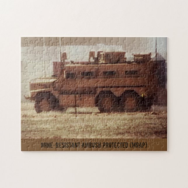 MRAP 10 x 14 Foto Puzzle (Horizontal)