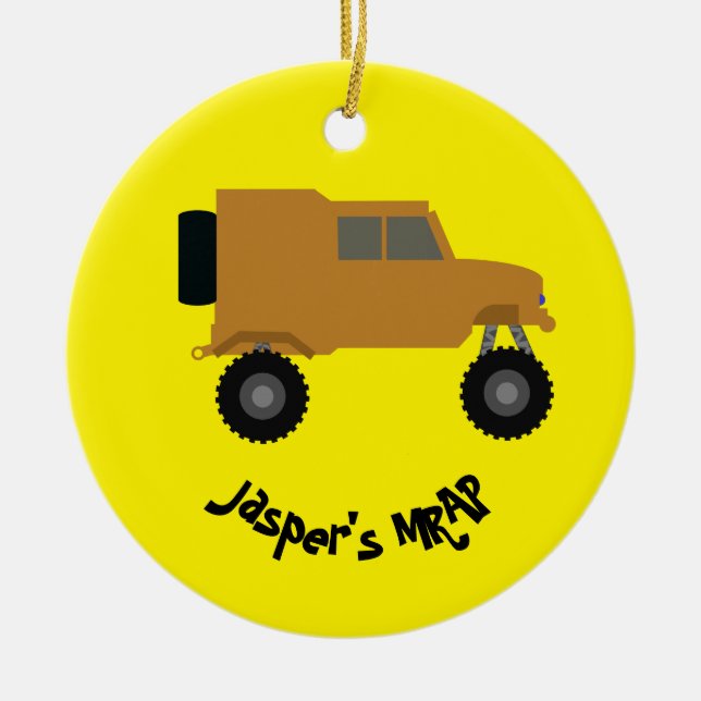 MRAP KERAMIK ORNAMENT (Vorne)