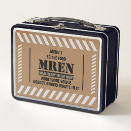 MRE (Now) essbare Food Metal Lunchbox