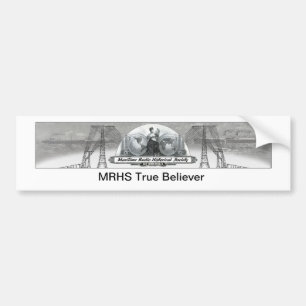 MRHS True glaubver Autoaufkleber