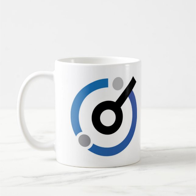 MRI-Channel-Tasse - Werbung Kaffeetasse (Links)