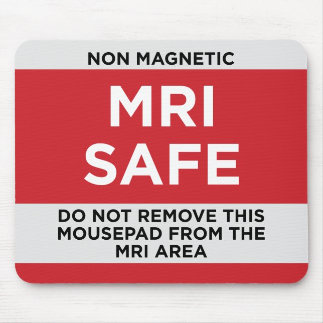 MRI Safe Mouse Pad Mousepad (Vorne)