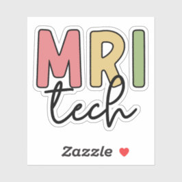 MRI Tech | Geschenke von MRT-Technologen Aufkleber