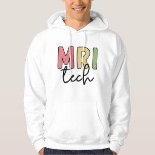 MRI Tech MRT Technologe Radiologie Technologin Hoodie
