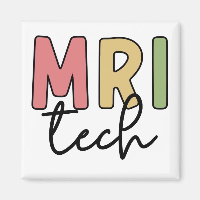 MRI Tech | MRT Technologe Radiologie Technologin Magnet (Vorne)