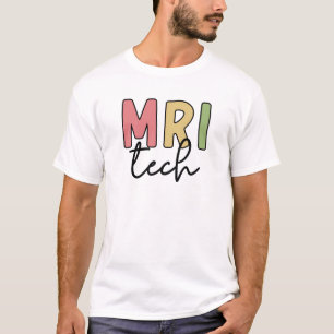 MRI Tech MRT Technologe Radiologie Technologin T-Shirt