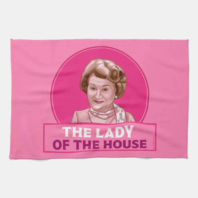 Mrs Bucket - Keeping Up Appearances Geschirrtuch (Horizontal)