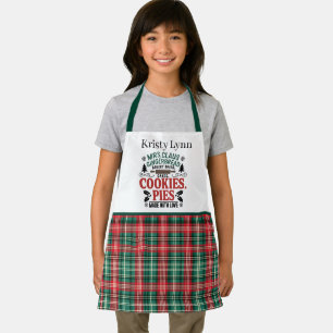Mrs. Claus Lebkuchenbäckerei Schürze