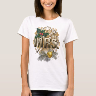 MRS. Erste Weihnachtsfeier T-Shirt