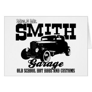 Mrs.& Herr Smith Hot-Rod Garage