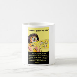 Mrs Lawnmowermans giftiger Auswurf Kaffeetasse