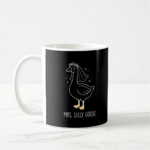 Mrs Silly Goose Spielbräutigam Humor Hochzeit Kaffeetasse