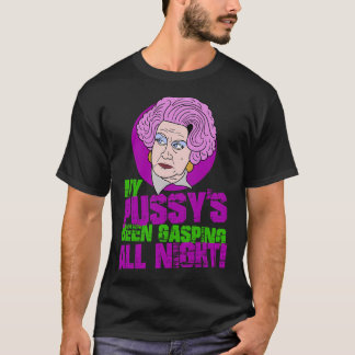 Mrs Slocombe Meine Katze hat die ganze Nacht nach  T-Shirt