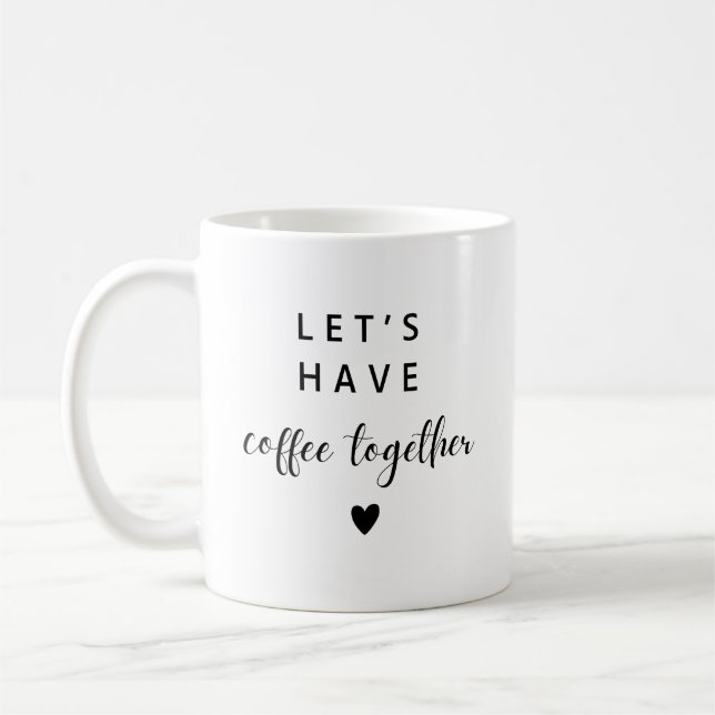 Mrs. Tasse, Custom Couple, Wedding Gift Kaffeetasse (Links)
