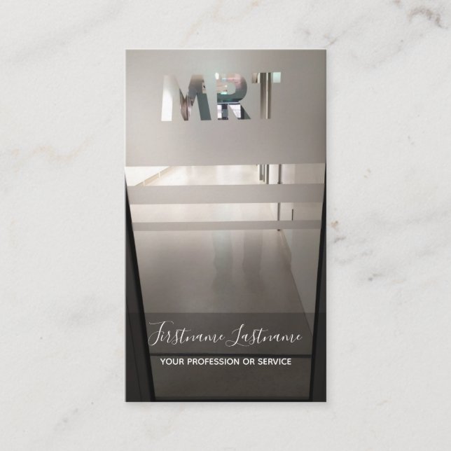 MRT-Röntgenklinik und MRT-Medizinzentrum Visitenkarte (Vorderseite)