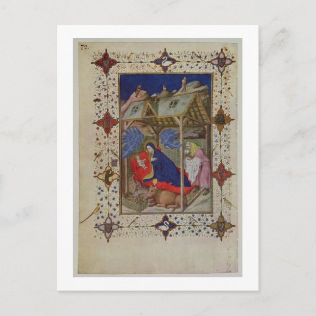 MS 11060-11061 Stunden Notre Dame: Prime, The Bir Postkarte (Vorderseite)