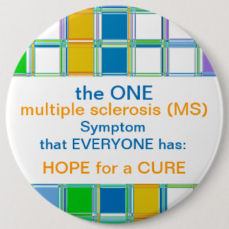 MS Awareness Round Buttons für Multiple Sklerose