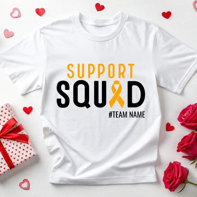 MS Awareness Team Support Squad Leukämie Krebs T-Shirt (Von Creator hochgeladen)