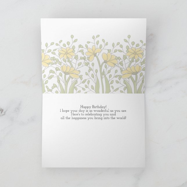 Ms Bren Birthday Card Karte (Innenseite)