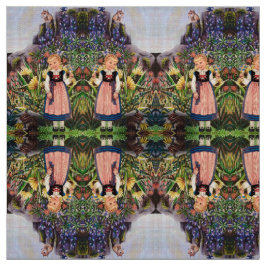 "Ms. Elizabeth's" Kleine niederländische Girl Fabr Stoff